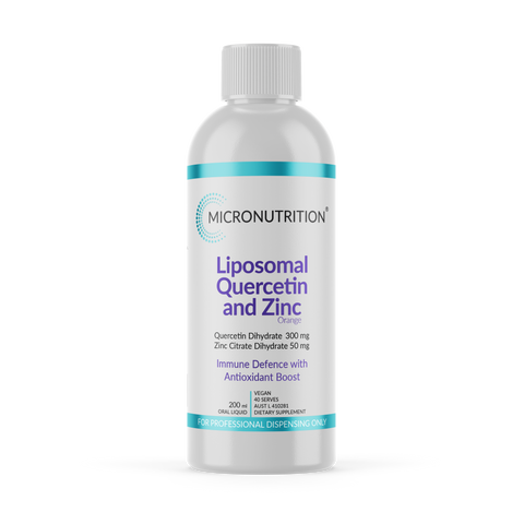 Liposomal Quercetin and Zinc -  200ml