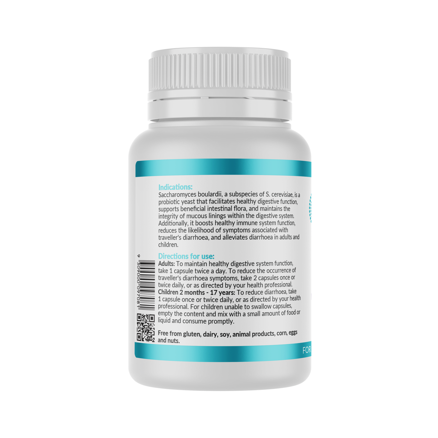 SB Floraid® (Saccharomyces boulardii) - 60 Capsules